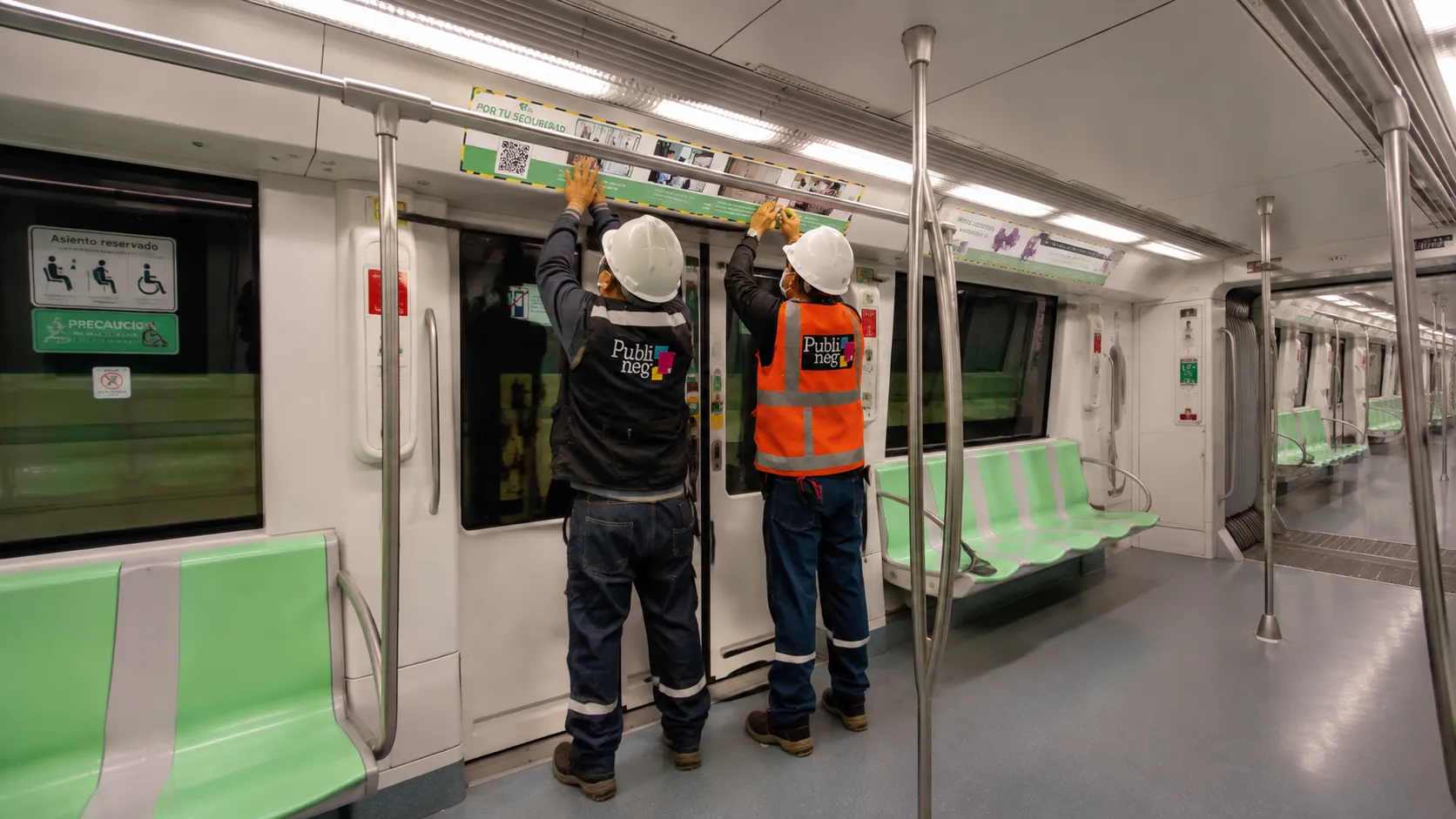 Seguridad en cada estación