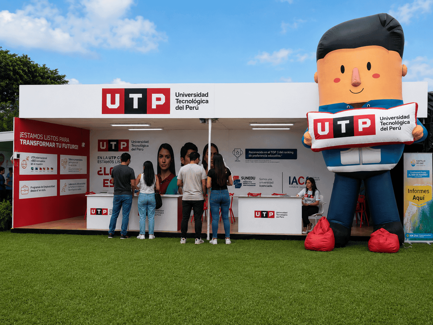 Un stand, una decisión de futuro